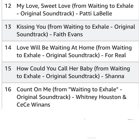 EUC ~ Empty CD Case ‼️WaIting To Exhale, Original Soundtrack Album CD Case‼️ - Picture 7 of 7